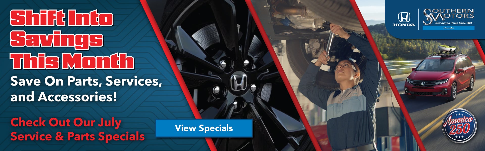 Service and Parts Specials