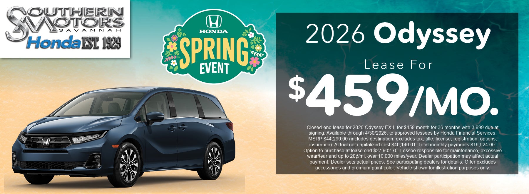 2026 Honda Odyssey