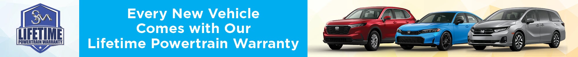 Lifetime Powertrain warranty