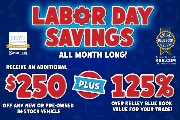 Labor Day Savings