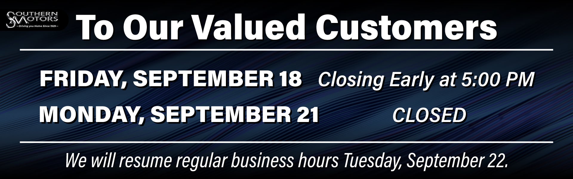 Weekend Hours