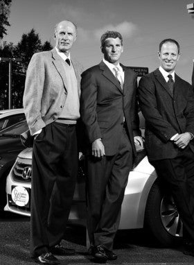Southern Motors Founders Posing for Photo