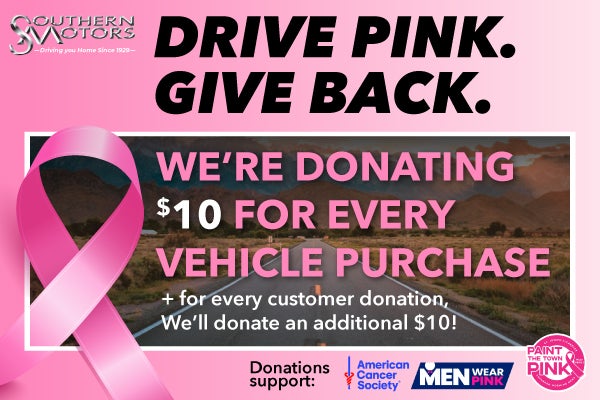 Drive Pink Give Back